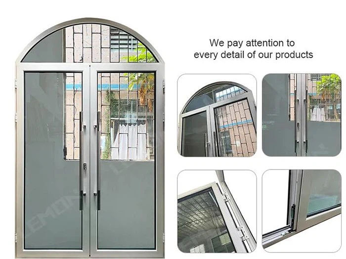 aluminium front door china