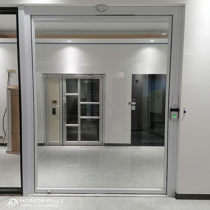 aluminium glass door for shop