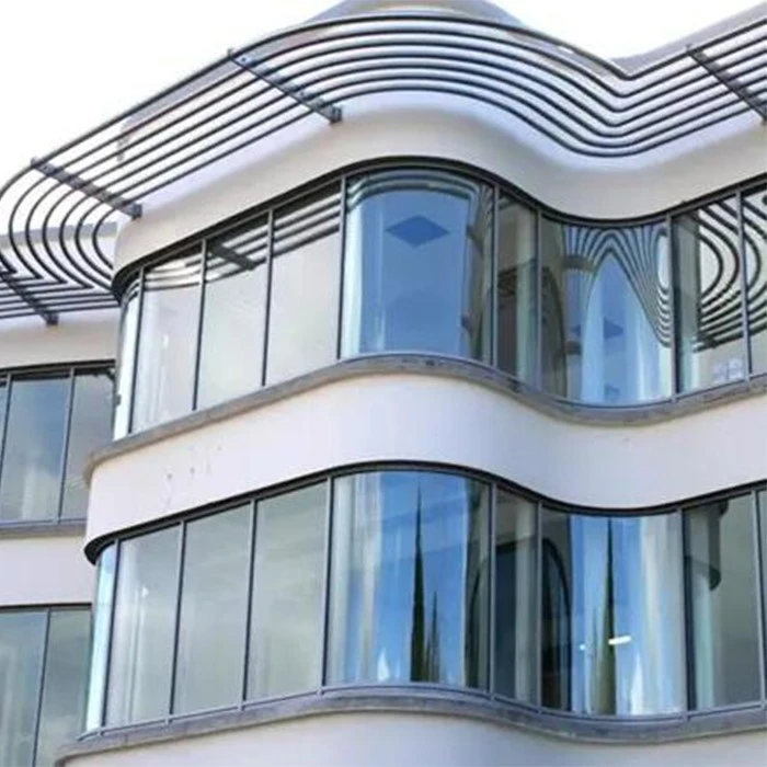 curved aluminium windows china