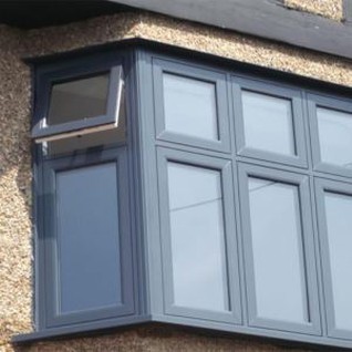 Grey Casement Windows