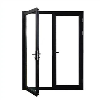 Black Aluminium French Doors