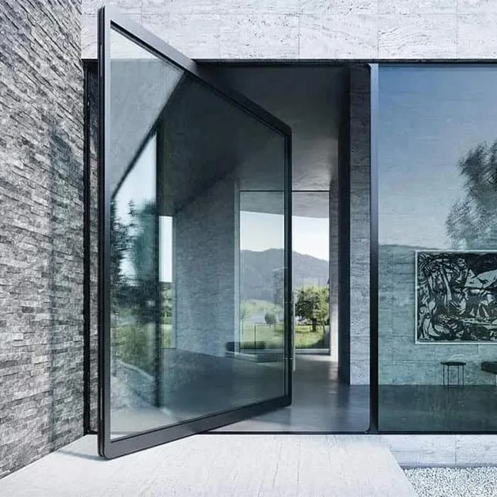 Aluminum Shop Front Doors