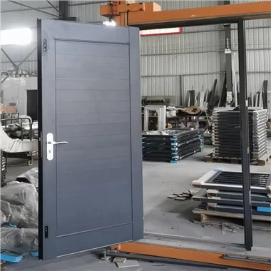 Grey Aluminium Front Door