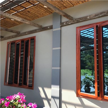 Timber Look Aluminium Windows