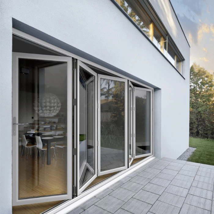 White Aluminium Bifold Doors suppliers