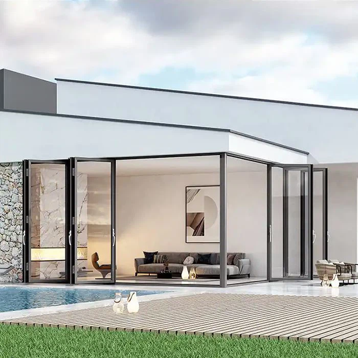 4m aluminium bifold doors